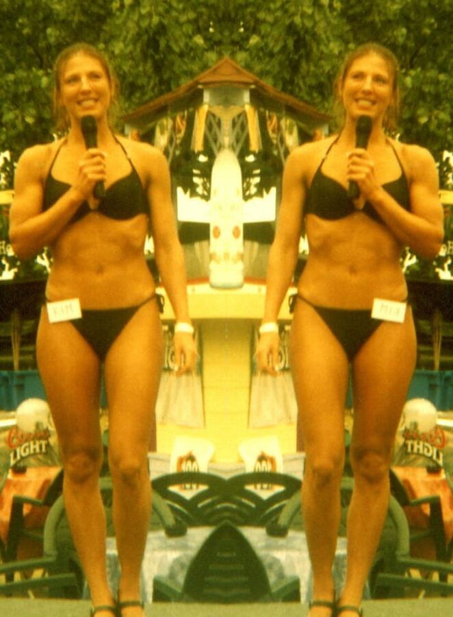 Kim Works Tiny Black Cock Hardening Bikini At Barrangas