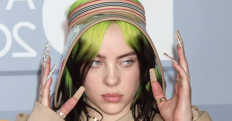 Billie Eilish long nails
