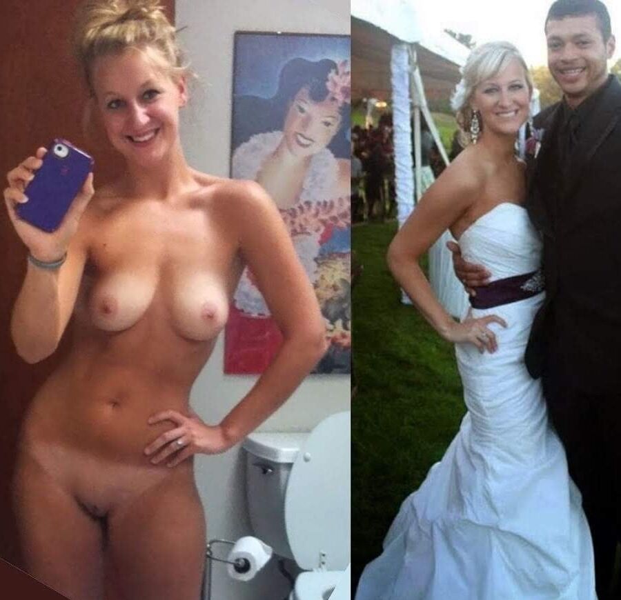 Before and After - Slutty Brides