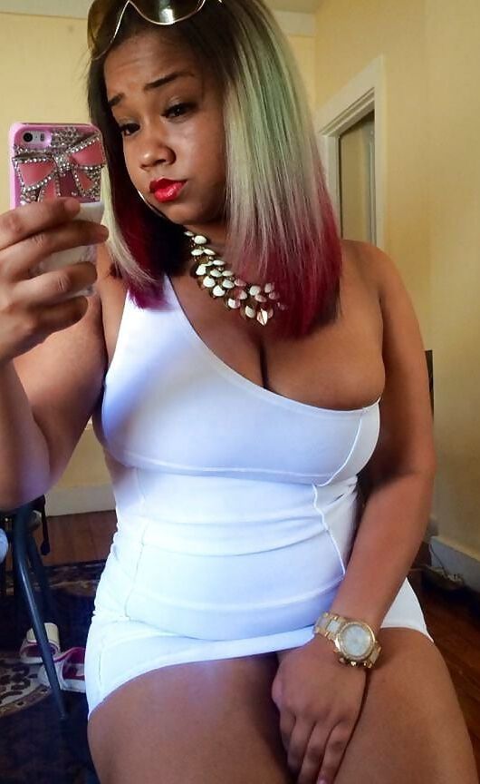 Busty black chavs