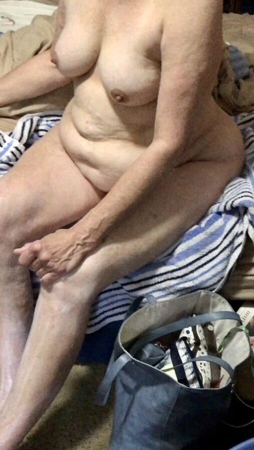 Rose after shower getting dressed