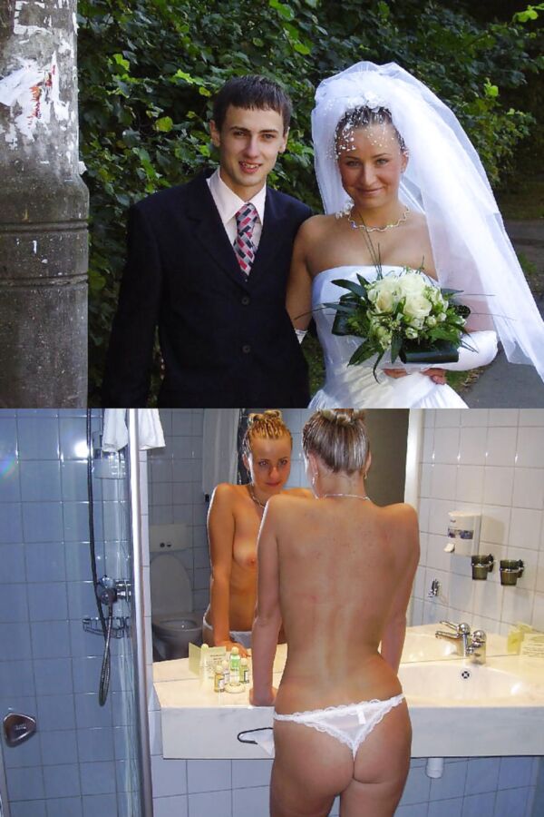 Tied-Up Slutty Bride