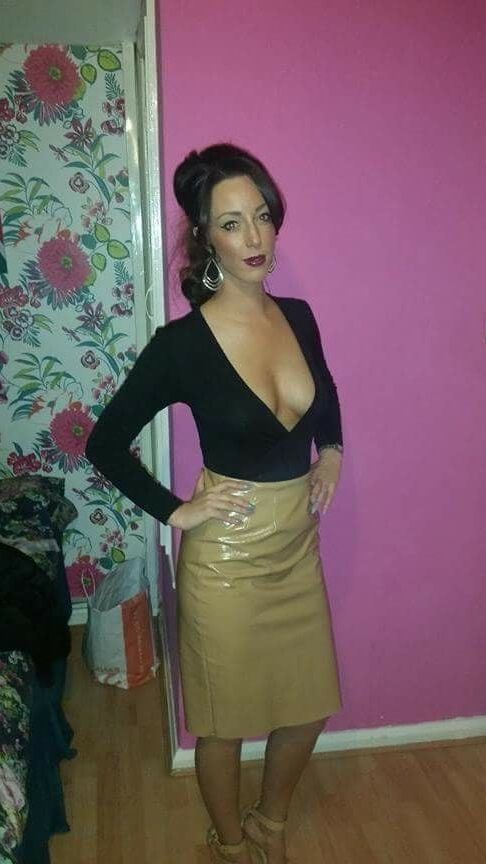 Party leather latex outfits