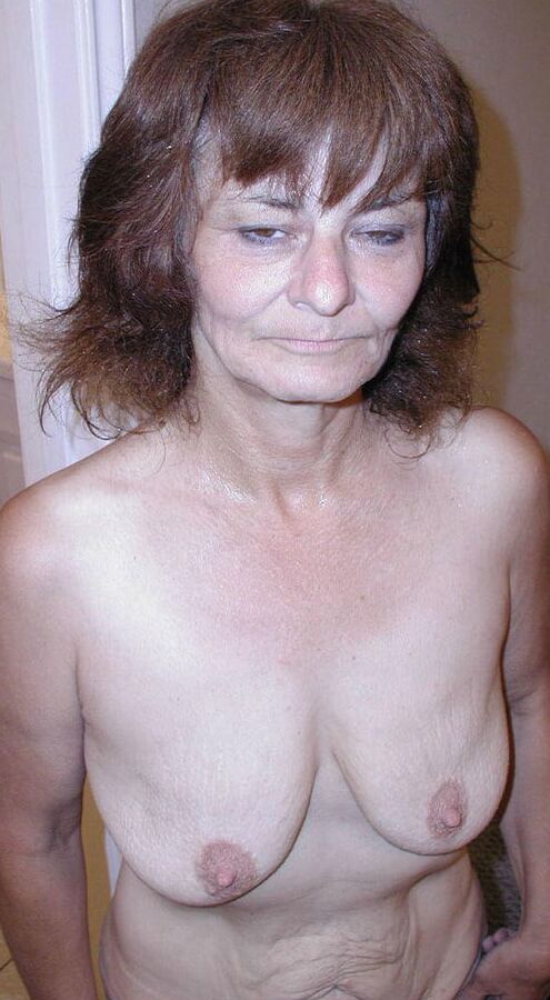 saggy udders of old whores