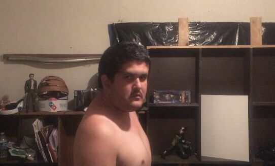 My shirtless body
