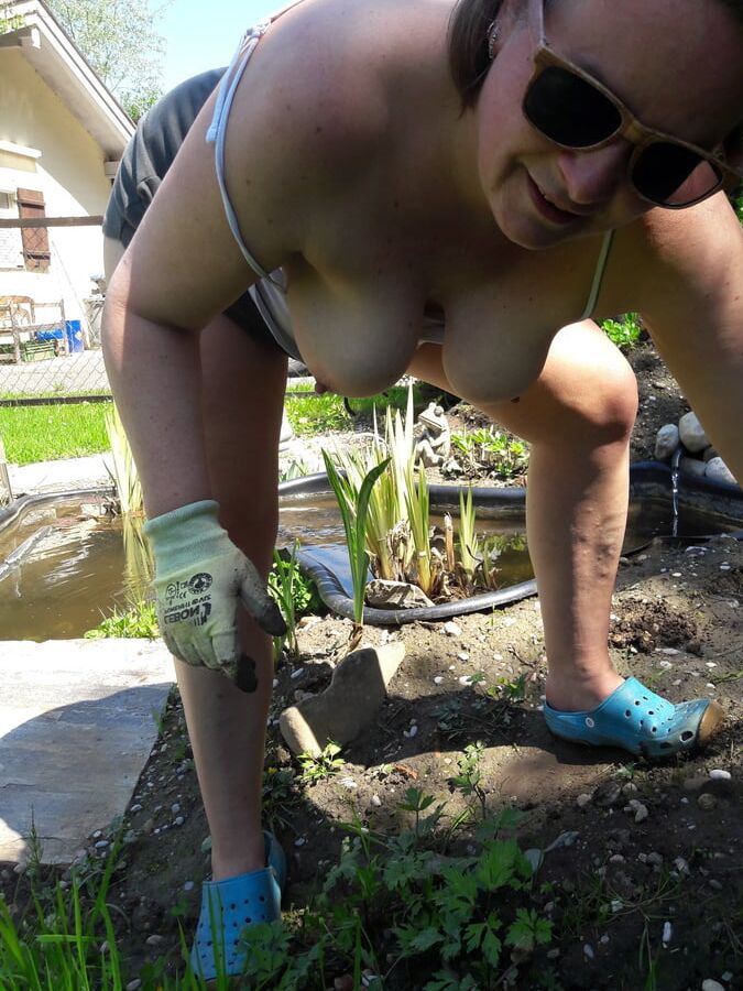 Gartenarbeit