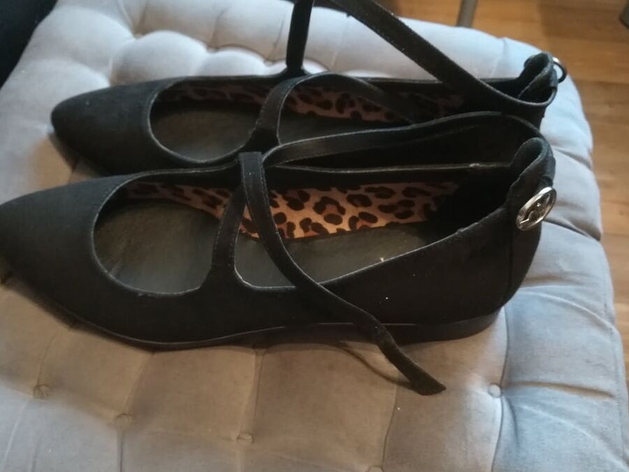 my new flat shoes