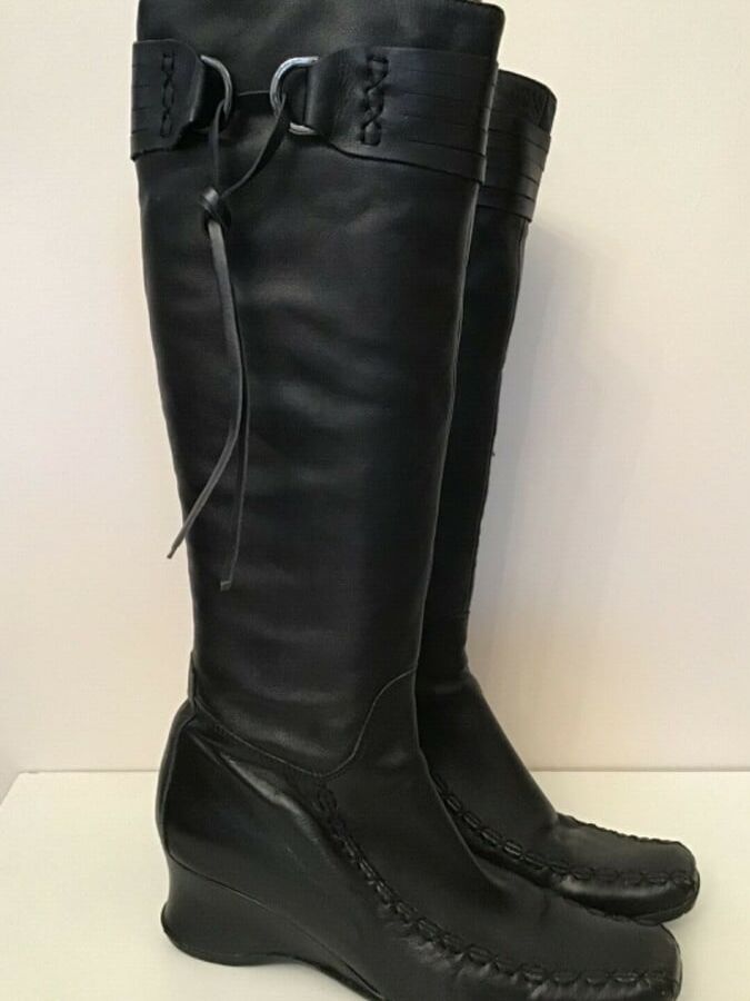 wedge boots