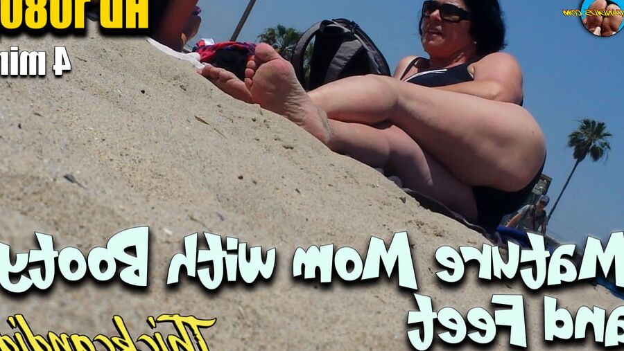 Mature Mom with Booty and Feet