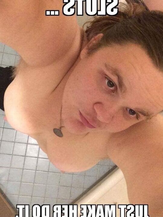 Fat pig slut