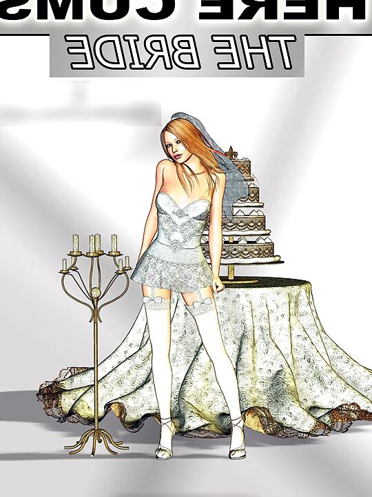 Here cums the bride!