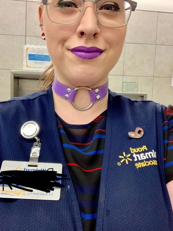 Walmart at day, cumslut at night