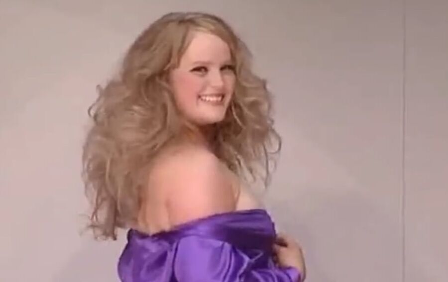 Claire naked photo shoot and catwalk