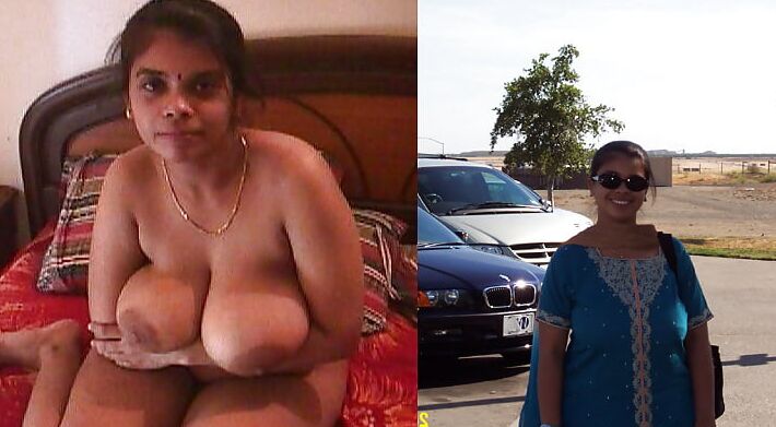 Indian women dressed and undressed