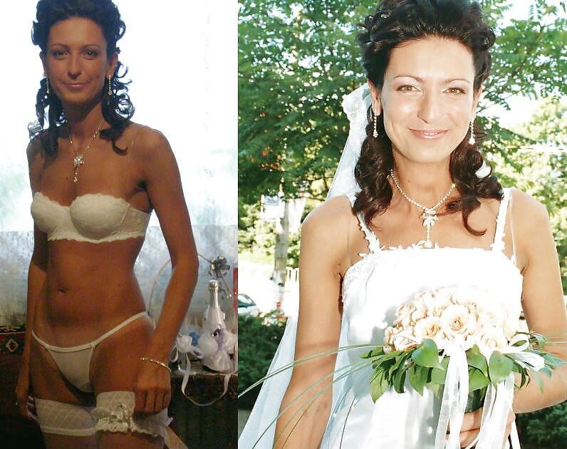 Bride sluts on and off