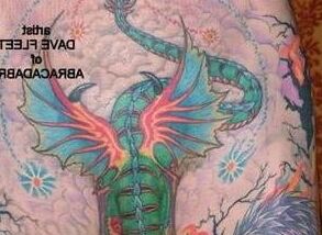 TATTOOED COCK