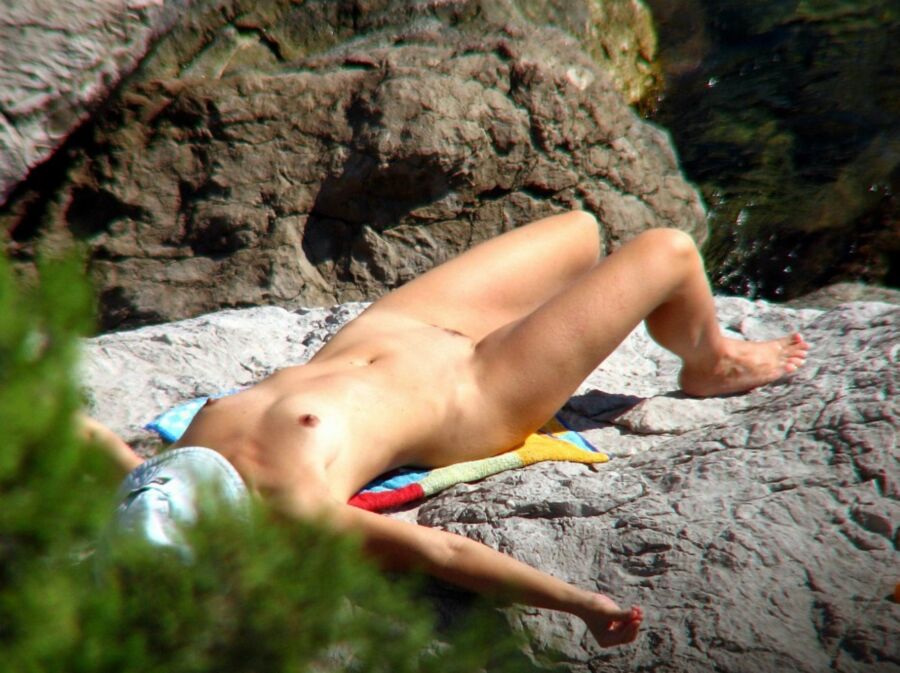nudists in relaxation