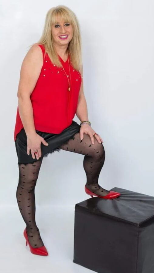 Slut wife pantyhose dressed