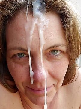 Granny loves a full facial !