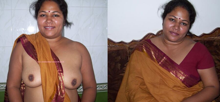 Indian women dressed and undressed
