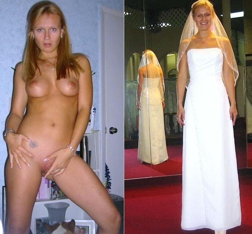 Bride sluts on and off