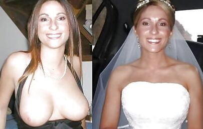 Bride sluts on and off