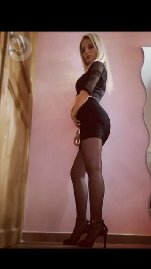 Slut wife pantyhose dressed