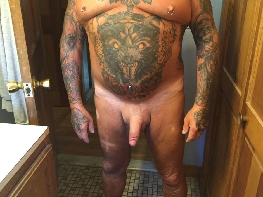 TATTOOED COCK