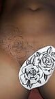 PNG doing tattoo - Bitch offering free sex prior to tattoo