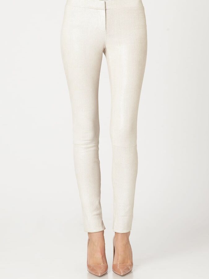 White Leather Pants - by Redbull