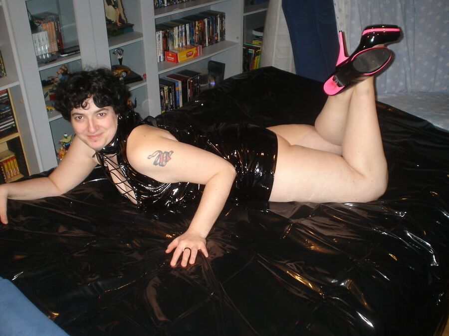 im lackkleid