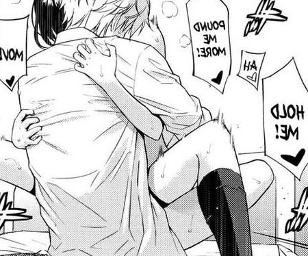 Hentai B&amp;W - the last cum