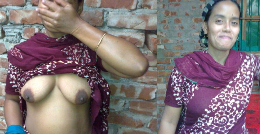 Indian women dressed and undressed