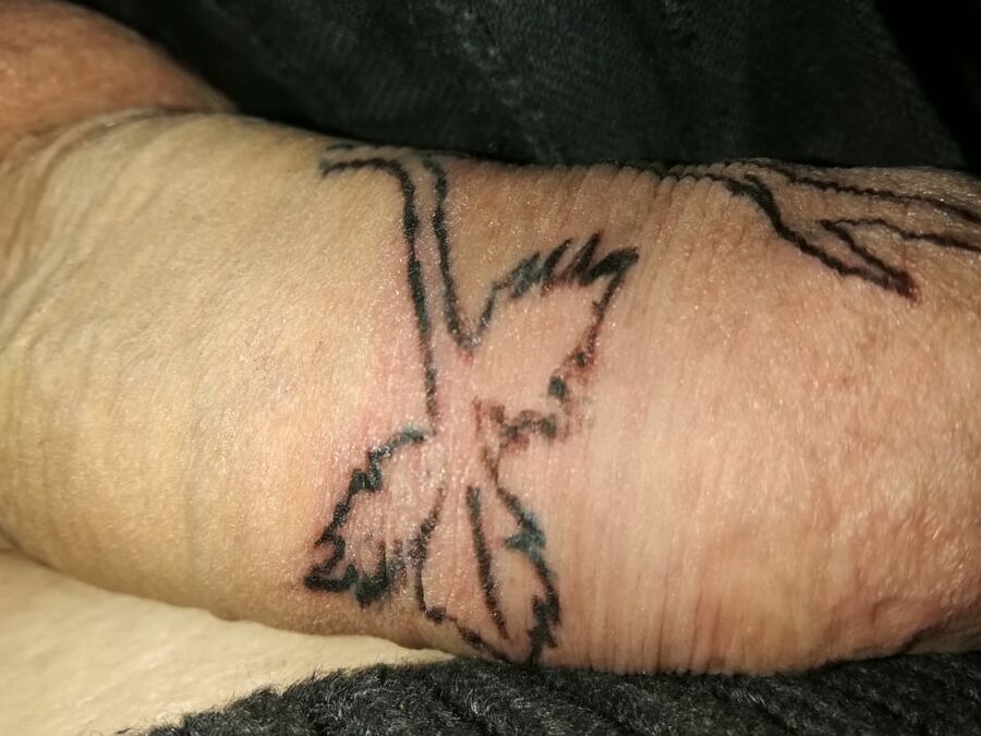 TATTOOED COCK