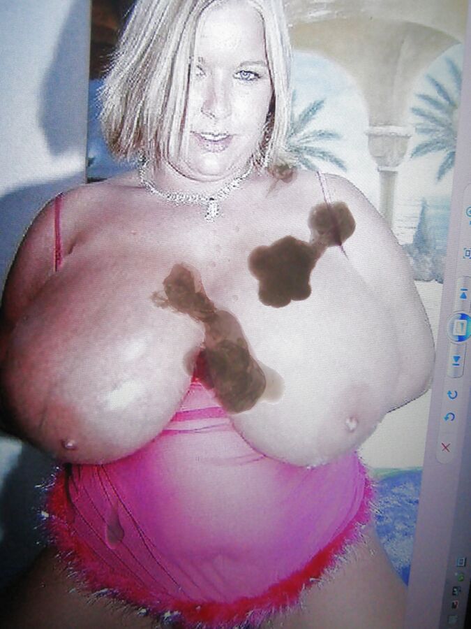 Sexy blonde bbw with big tits