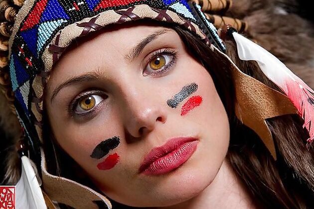 Light skinned Native American