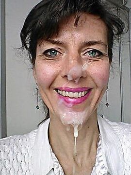 Granny loves a full facial !