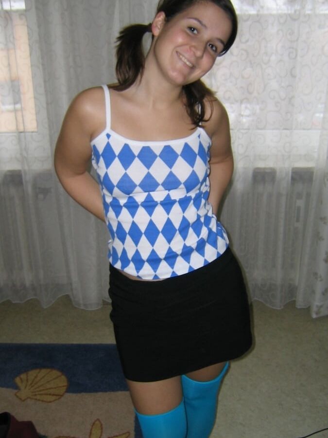 Cute brunette