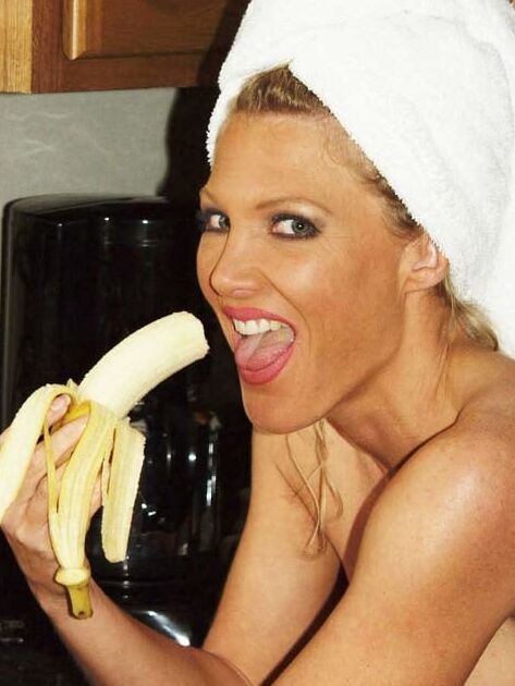Mature banana and cat