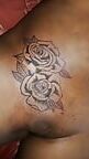 PNG doing tattoo - Bitch offering free sex prior to tattoo