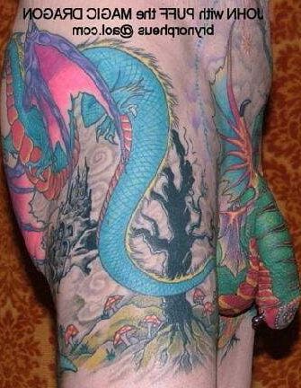 TATTOOED COCK