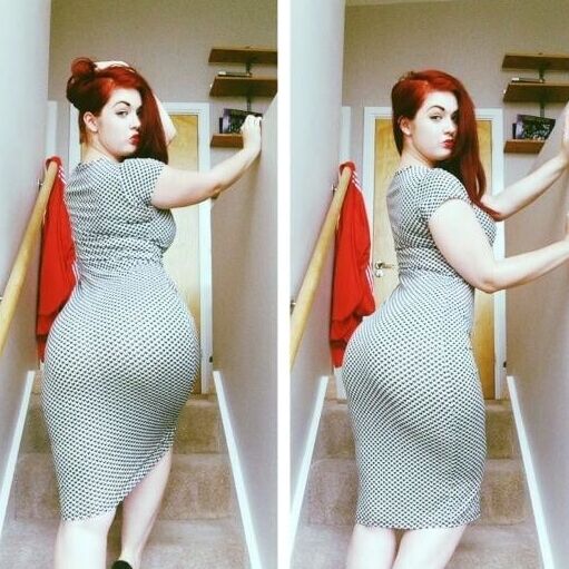ass shorts (white redhead)
