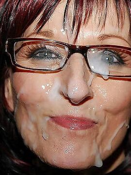 Granny loves a full facial !