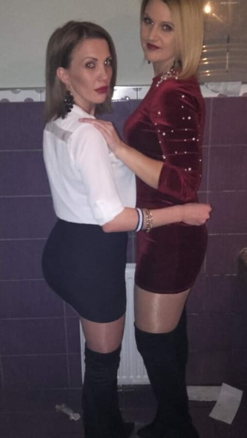 Slut wife pantyhose dressed