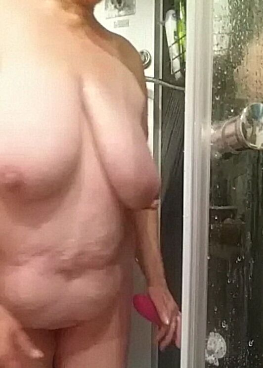under the shower