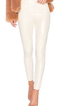 White Leather Pants - by Redbull