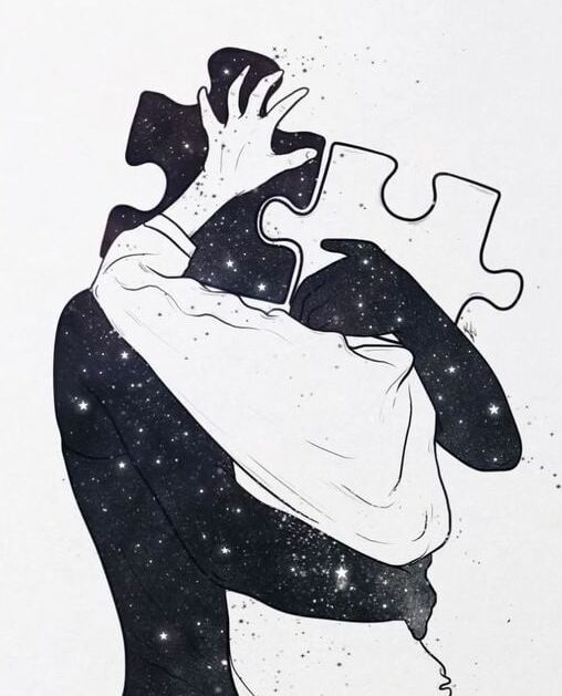 Black n White Art Sketches