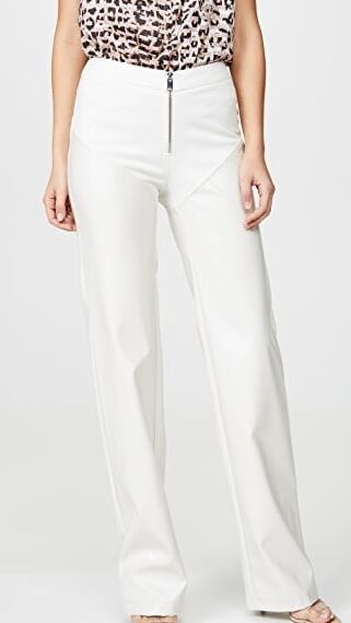 White Leather Pants - by Redbull