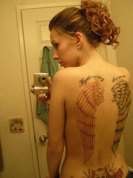 tattooed amateur girl