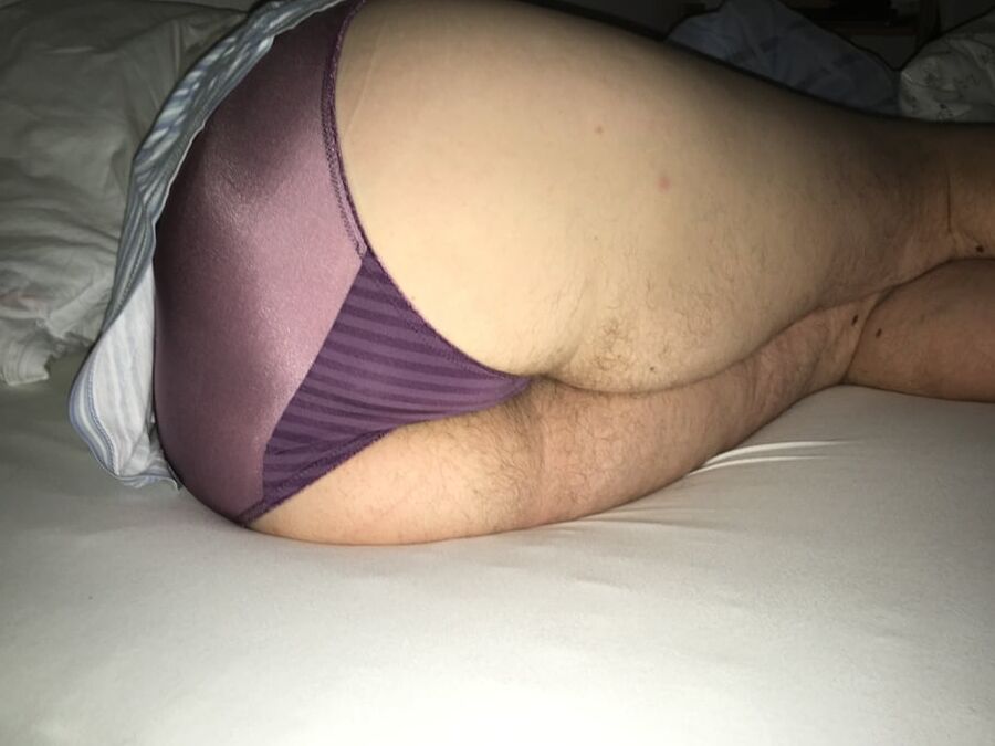 - my wife Annett - various at home - panties pregnant